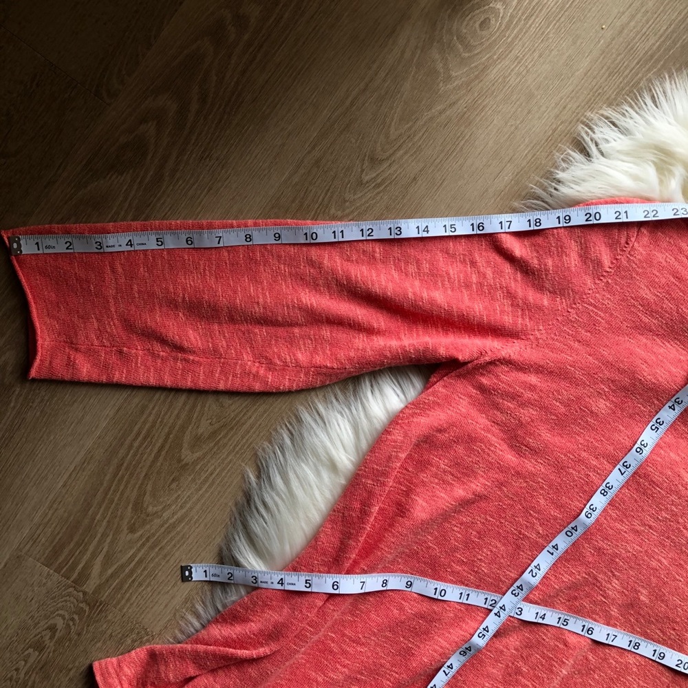 Eileen Fisher Organic Linen/Cotton Bateau Neck, size L - Picture 4 of 6